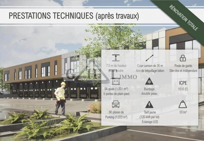 Industriel dans Trappes à louer - Photo du bâtiment - Image 3 de 6