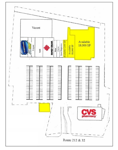 330 Rtes 212 & 32, Saugerties, NY à louer - Photo principale - Image 1 de 3