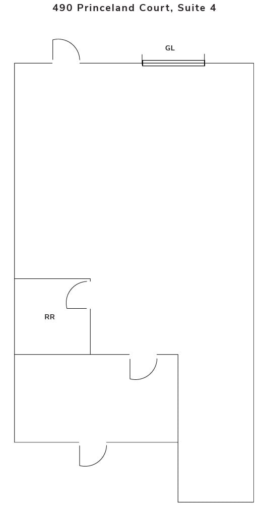 410 Princeland Ct, Corona, CA for lease Floor Plan- Image 1 of 2