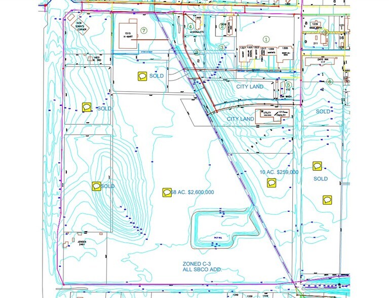Holsten Dr, Alliance, NE for sale - Plat Map - Image 1 of 5