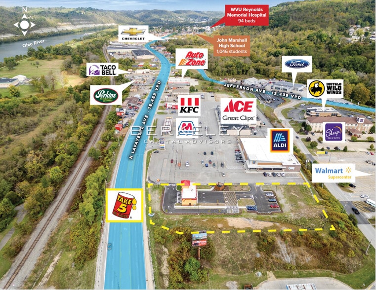 200 Lafayette Ave, Moundsville, WV for sale - Building Photo - Image 2 of 6