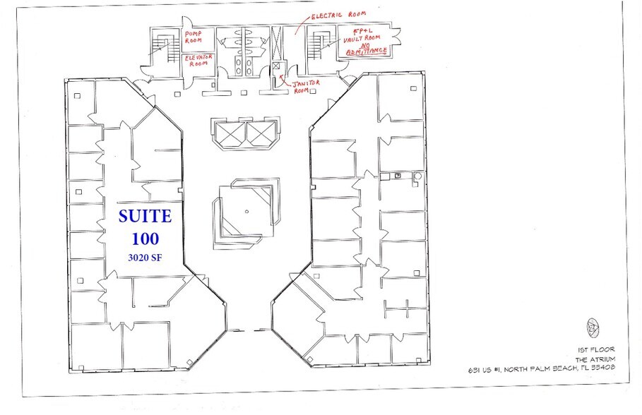631 US Highway 1, North Palm Beach, FL à vendre - Plan de site - Image 2 de 12