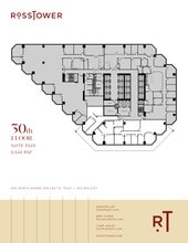 500 N Akard St, Dallas, TX for lease Floor Plan- Image 1 of 1