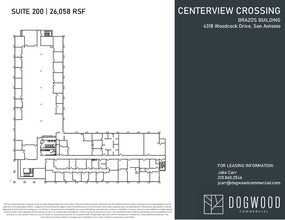 4538 Centerview Dr, San Antonio, TX for lease Floor Plan- Image 1 of 1