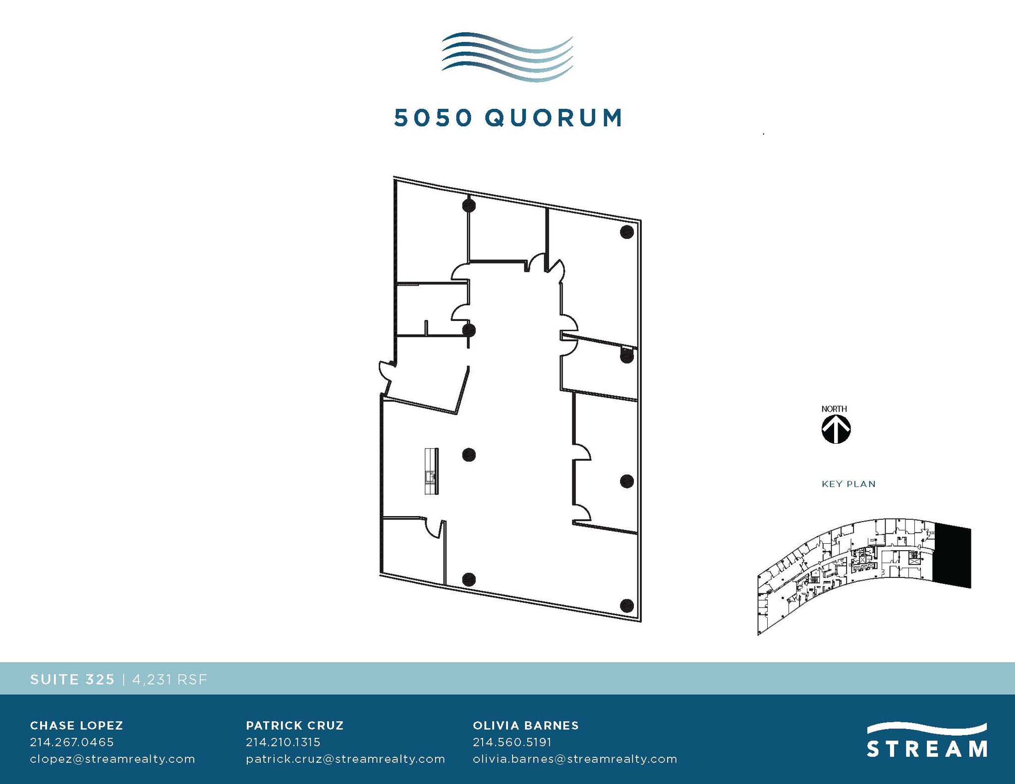 5050 Quorum Dr, Dallas, TX for lease Floor Plan- Image 1 of 1