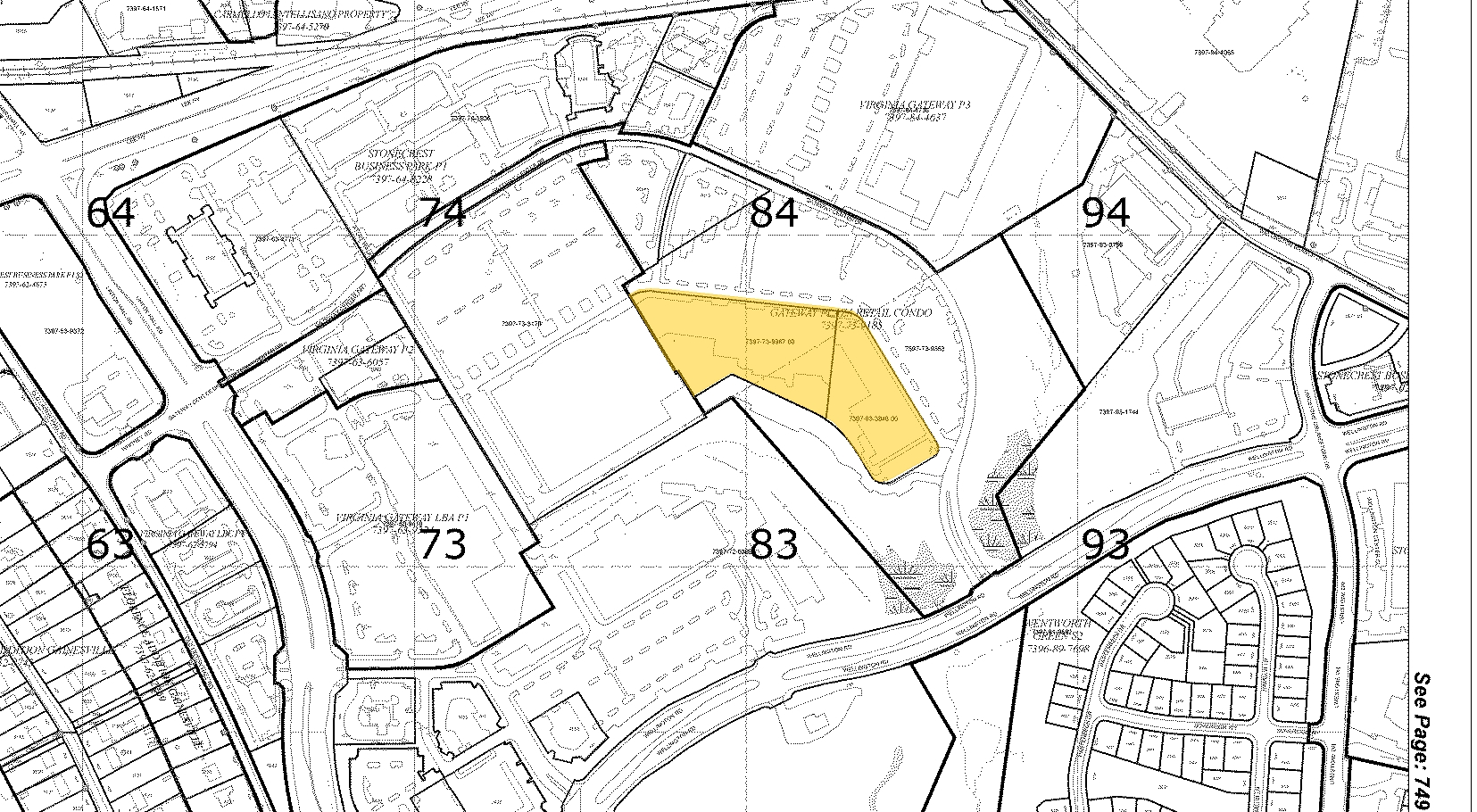 13093-13297 Gateway Center Dr, Gainesville, VA for sale Plat Map- Image 1 of 1