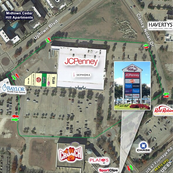 329 N Highway 67, Cedar Hill, TX à louer - Photo du bâtiment - Image 3 de 4