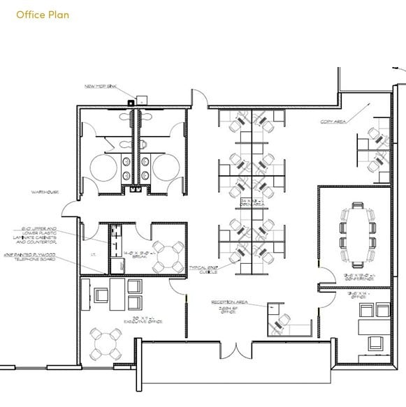 1727 Cornerway Blvd, San Antonio, TX for lease Floor Plan- Image 1 of 2