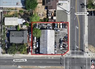 26892 Baseline St, Highland, CA - Aerial map view