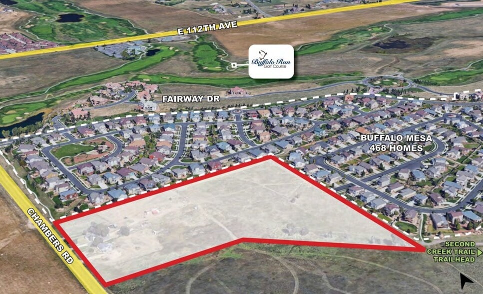 10770 Chambers Rd, Commerce City, CO for sale - Aerial - Image 2 of 2