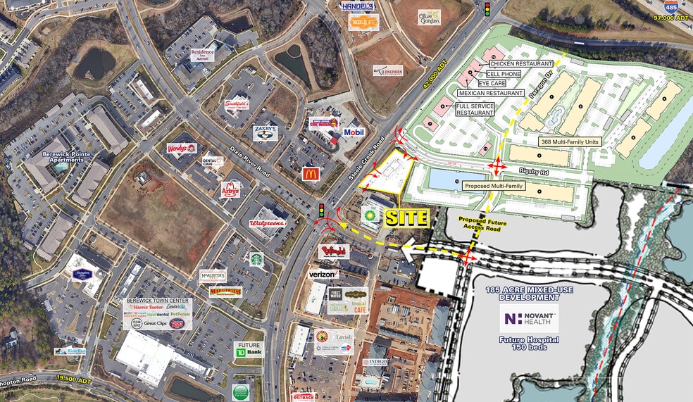 9301 Steele Creek rd, Charlotte, NC for lease - Aerial - Image 2 of 4