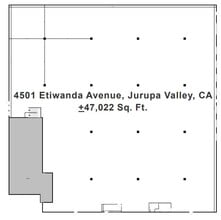 4501 Etiwanda Ave, Jurupa Valley, CA for lease Floor Plan- Image 1 of 2