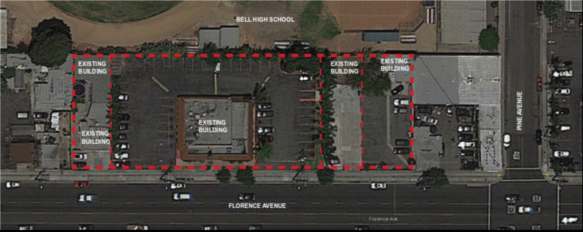 4333 Florence Ave, Bell, CA for sale Plat Map- Image 1 of 1