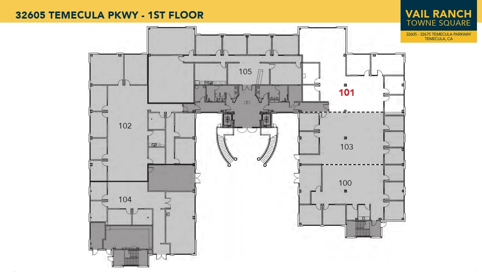32605 Temecula Pky, Temecula, CA à louer Plan d’étage- Image 1 de 1