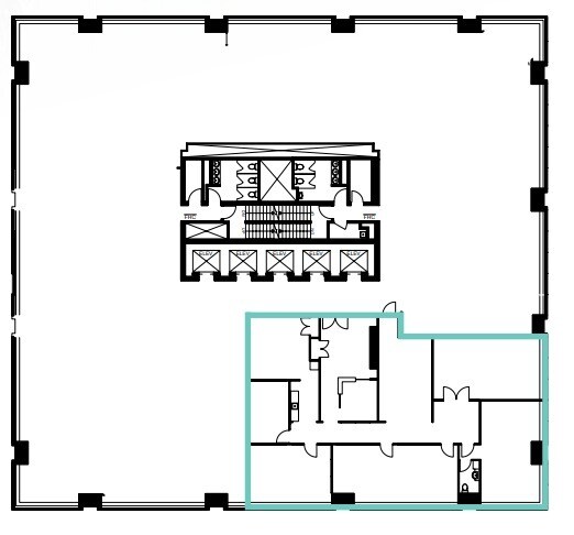 2 Bloor St W, Toronto, ON for lease Floor Plan- Image 1 of 1