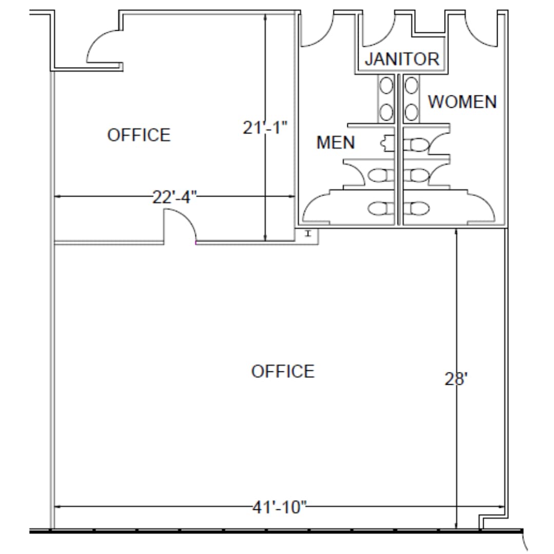 1395 S Marietta Pky SE, Marietta, GA à louer Plan d’étage- Image 1 de 1