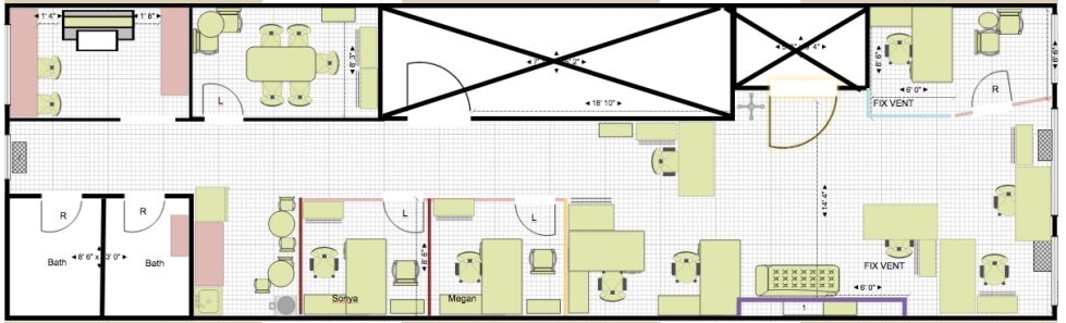 140 W 36th St, New York, NY for lease Floor Plan- Image 1 of 1