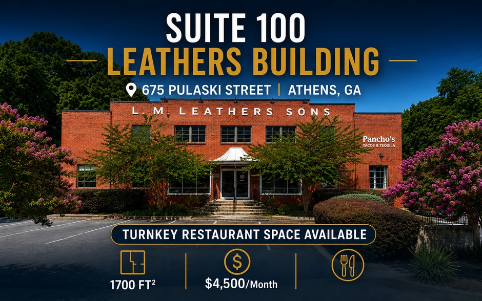 675 Pulaski St, Athens, GA for lease - Building Photo - Image 1 of 29