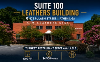 Plus de détails pour 675 Pulaski St, Athens, GA - Commerce de détail à louer