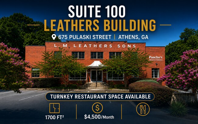 Plus de détails pour 675 Pulaski St, Athens, GA - Commerce de détail à louer