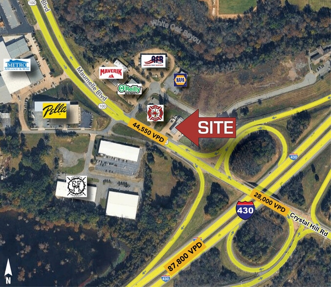 8701 Maumelle Blvd, Maumelle, AR for sale - Aerial - Image 2 of 8