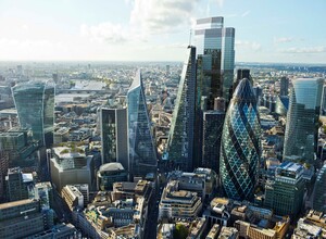 52 Lime St, London, LND - aerial  map view