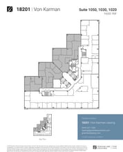 18201 Von Karman Ave, Irvine, CA for lease Floor Plan- Image 2 of 2