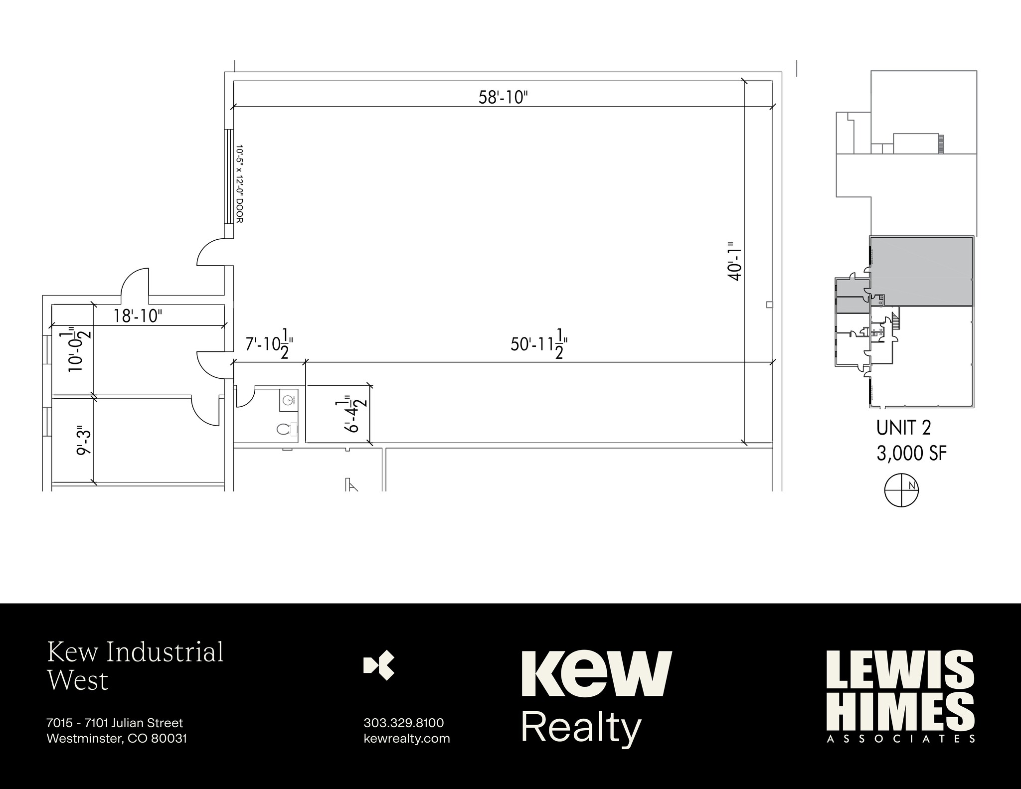 7101 Julian St, Westminster, CO à louer Plan de site- Image 1 de 1