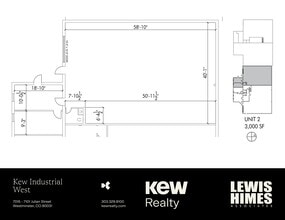7101 Julian St, Westminster, CO à louer Plan de site- Image 1 de 1