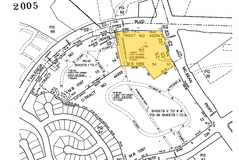 26357 McBean Pky, Santa Clarita, CA for lease - Plat Map - Image 2 of 13