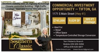 More details for 1171 Main St S, Tifton, GA - Industrial for Sale