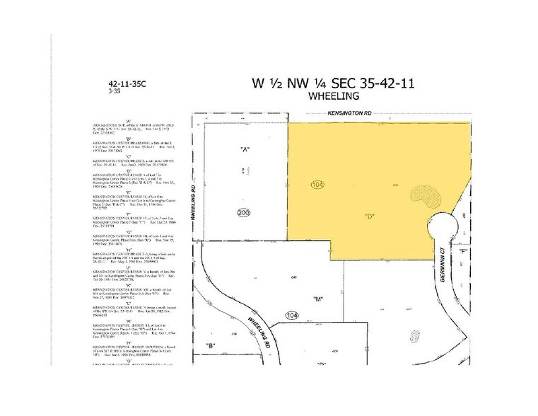 800 Biermann Ct, Mount Prospect, IL à vendre - Plan cadastral - Image 2 de 5