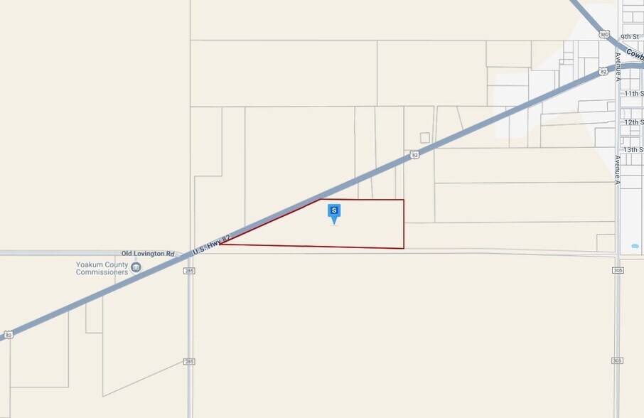 U.S. Hwy. 82, Plains, TX à vendre - Photo principale - Image 1 de 1