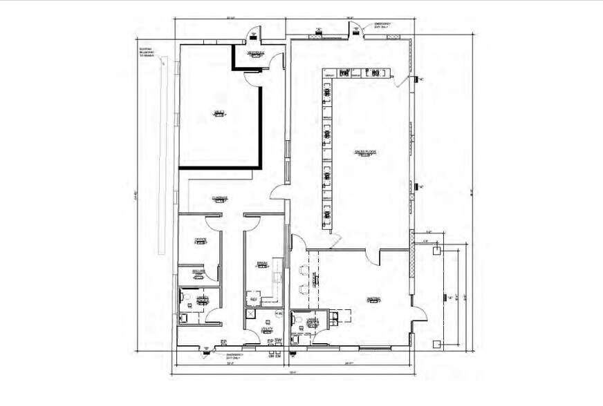 8221 Inkster Rd, Taylor, MI à vendre - Plan d’étage - Image 2 de 2