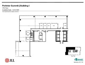 1001 Summit Blvd, Atlanta, GA for lease Floor Plan- Image 1 of 1