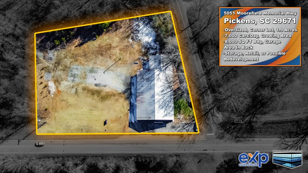 5051 Moorefield Memorial Hwy, Pickens, SC for sale - Aerial - Image 1 of 24