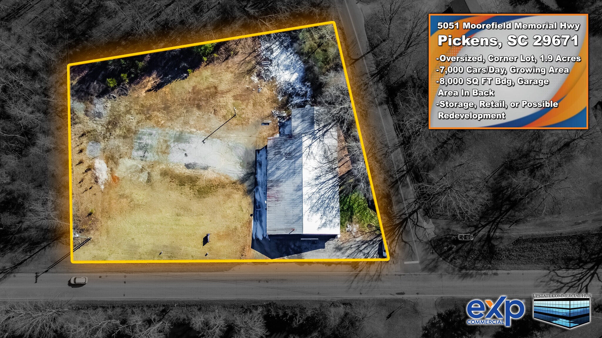 5051 Moorefield Memorial Hwy, Pickens, SC à vendre Aérien- Image 1 de 25