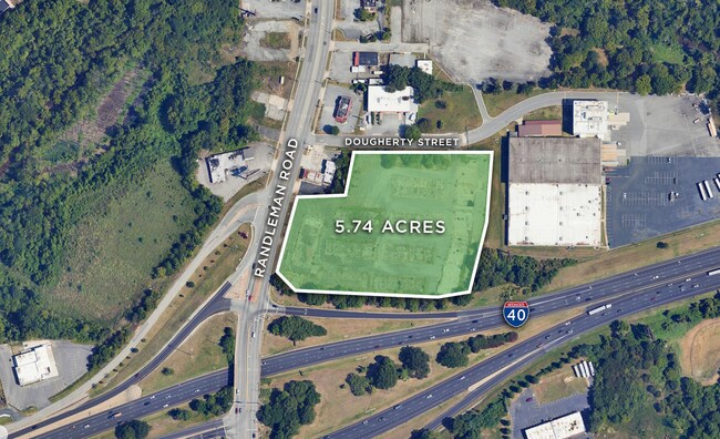 More details for 321 Dougherty St, Greensboro, NC - Land for Lease