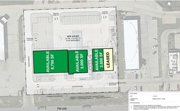 20440 FM 529 Rd, Cypress, TX à louer Plan de site- Image 1 de 1