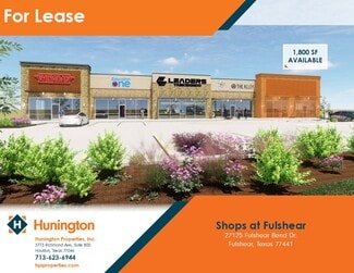 Plus de détails pour 27125 Fulshear Bend Dr, Fulshear, TX - Commerce de détail à louer
