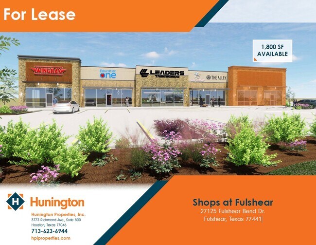 More details for 27125 Fulshear Bend Dr, Fulshear, TX - Retail for Lease