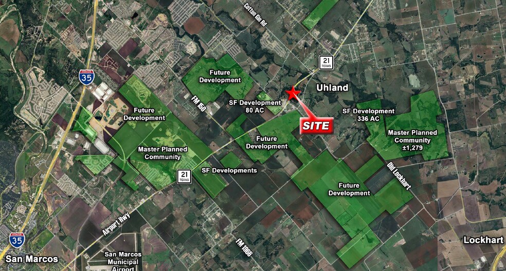 95 Camino Real, Uhland, TX à vendre - Photo du bâtiment - Image 2 de 2