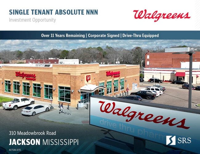 Plus de détails pour 310 Meadowbrook Rd, Jackson, MS - Commerce de détail à vendre