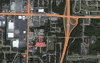 1178 Hightower Rd, Macon-Bibb, GA - Aerial  map view