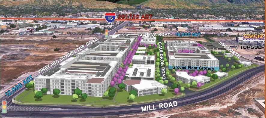 SWC 800 North Geneva Rd, Vineyard, UT à louer - Photo du bâtiment - Image 2 de 2