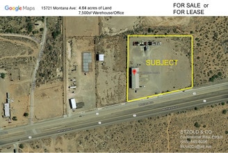 15721 Montana Ave, El Paso, TX - Aérien  Vue de la carte - Image1