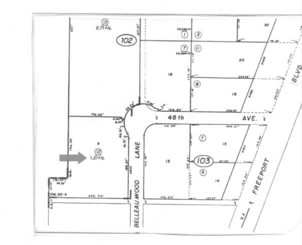 6400 Belleau Wood Ln, Sacramento, CA for lease - Plat Map - Image 3 of 4