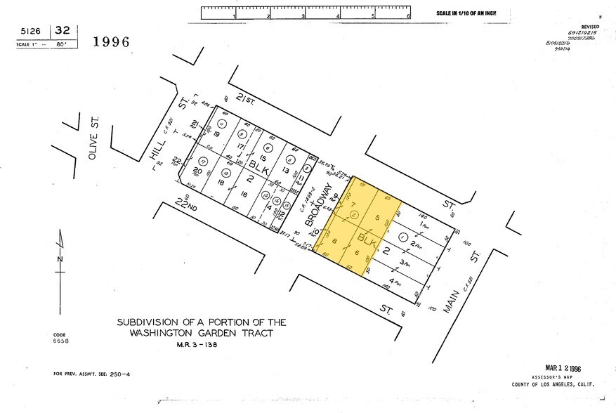 2100 S Broadway, Los Angeles, CA à louer - Plan cadastral - Image 2 de 2