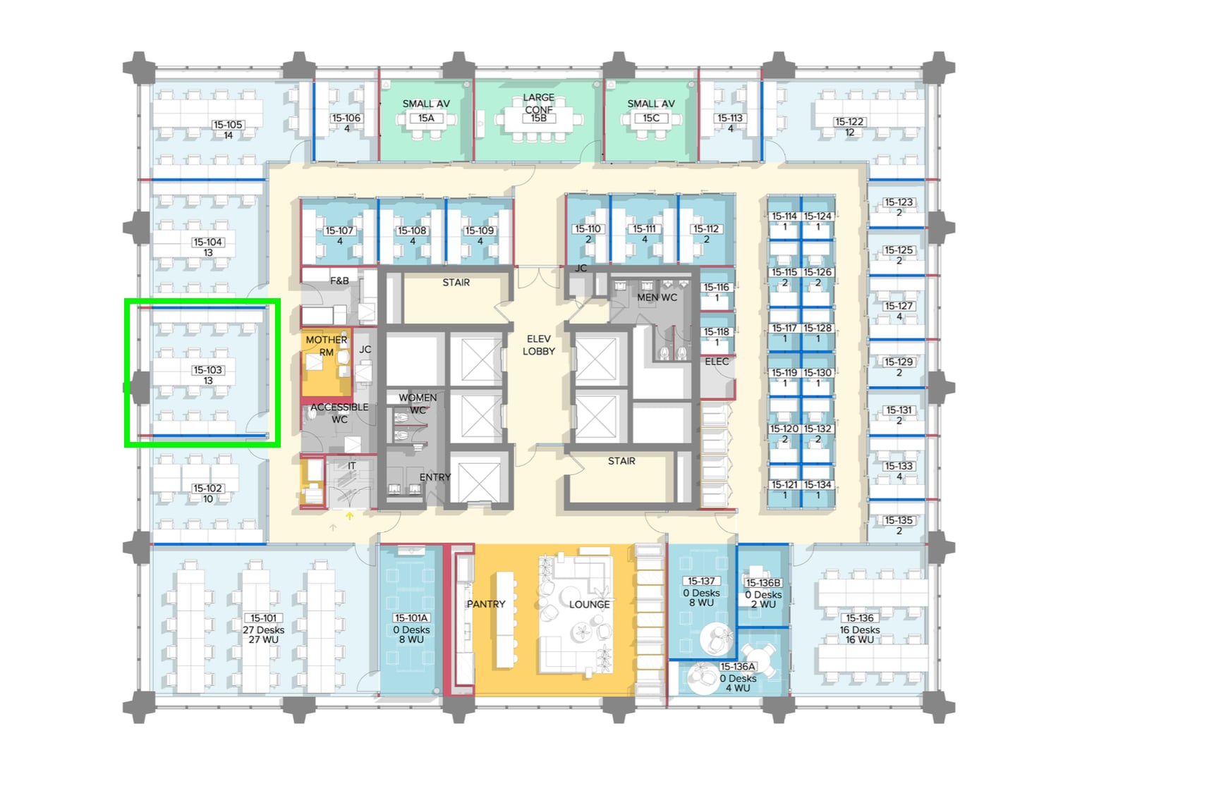 555 Burrard St, Vancouver, BC for lease Floor Plan- Image 1 of 1