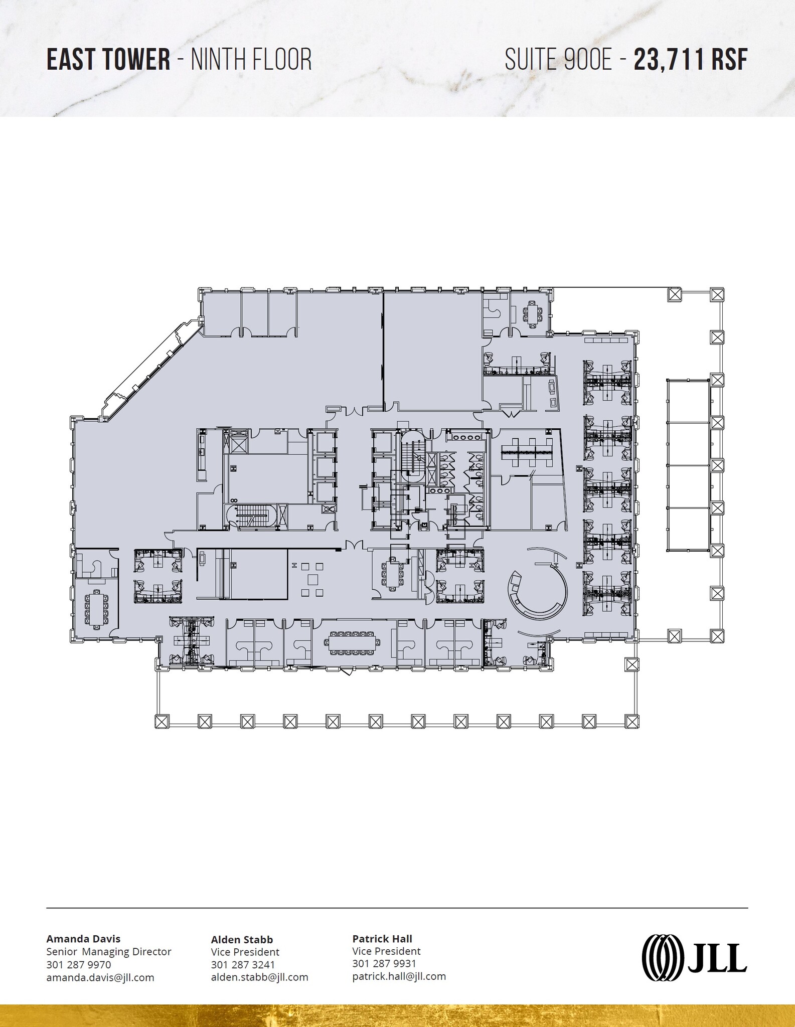 7501 Wisconsin Ave, Bethesda, MD à louer Plan d’étage- Image 1 de 1